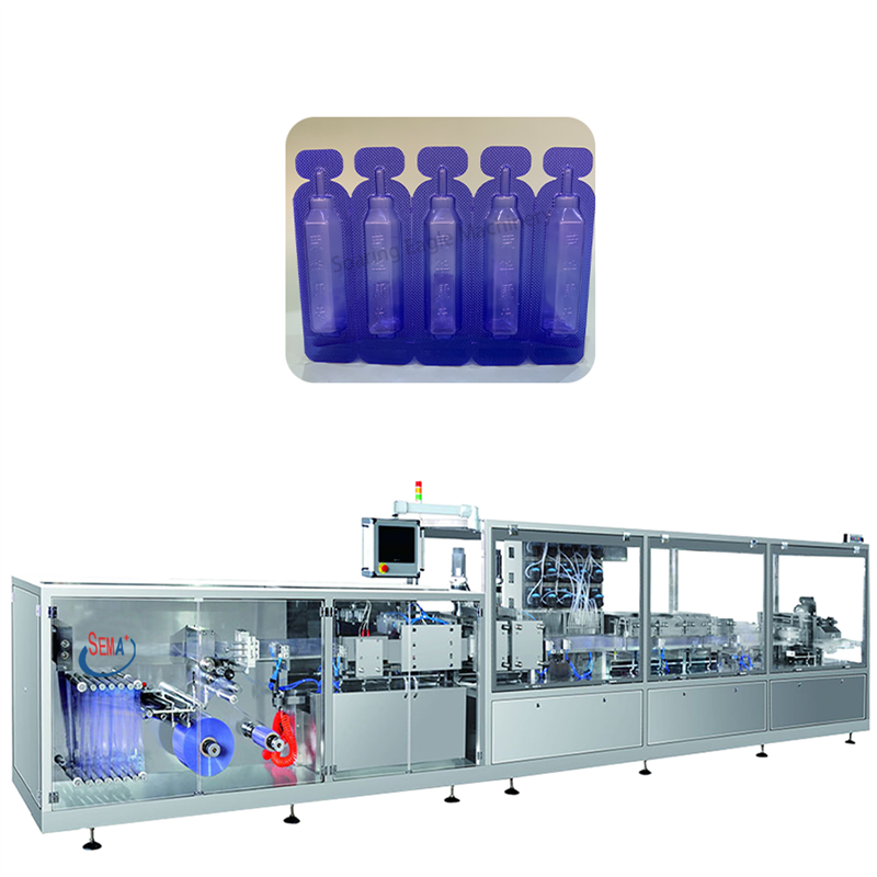 Automatic plastic ampoule bottling blow fill seal machine Oral liquid filling packing machine