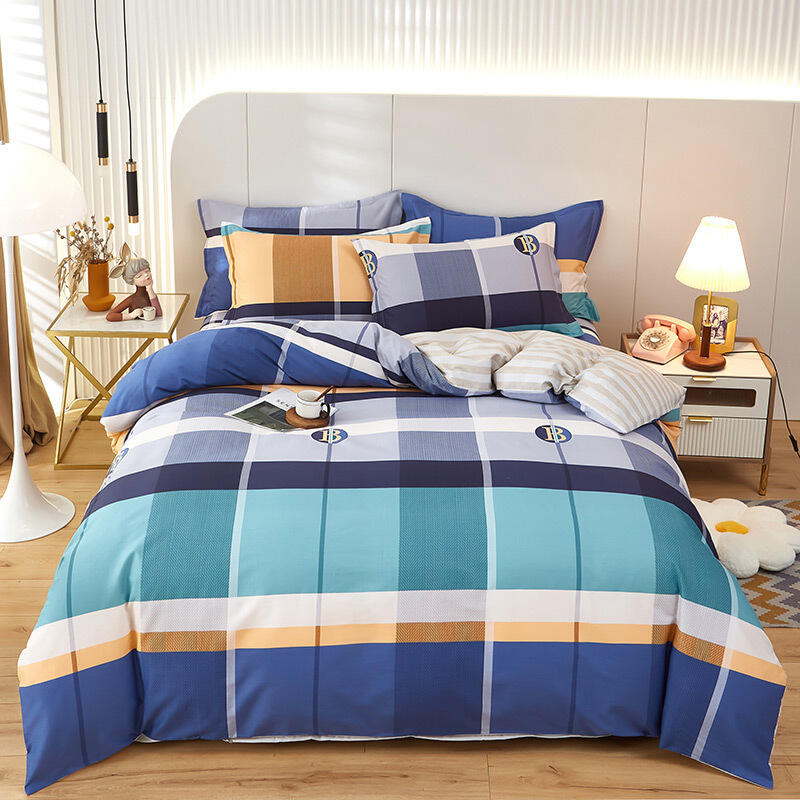 Aoyatex bed sheets  luxury Pure Color Style Luxury Prints Bed Sheet Set supplier