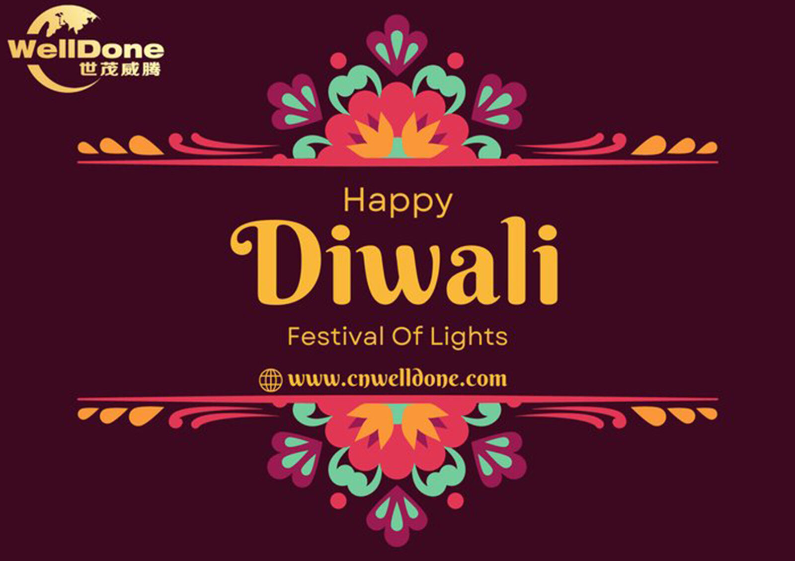 Happy Diwali Festival | WELLDONE