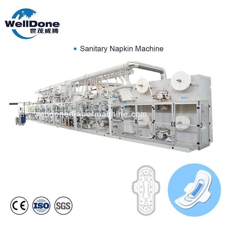 WellDone - Pinakamahusay na Kalidad Mataas na Kalidad ng Sanitary napkin machine Wholesale Factory