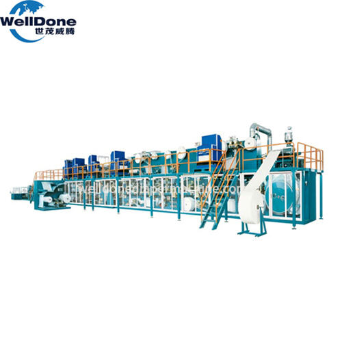 WellDone - Plný servo stroj na výrobu dětských plen s velkým pasem