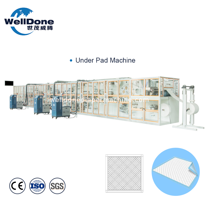 China Folsleine servo ûnder pad masine fabrikanten - WELLDONE