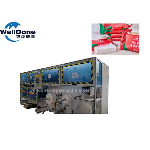 WellDone – stroj na výrobu lisovaných utierok za horúca
