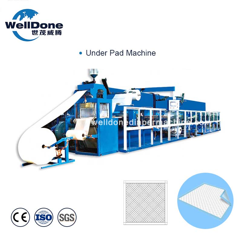 Professional Full servo Under Pad Production Line manufacturers