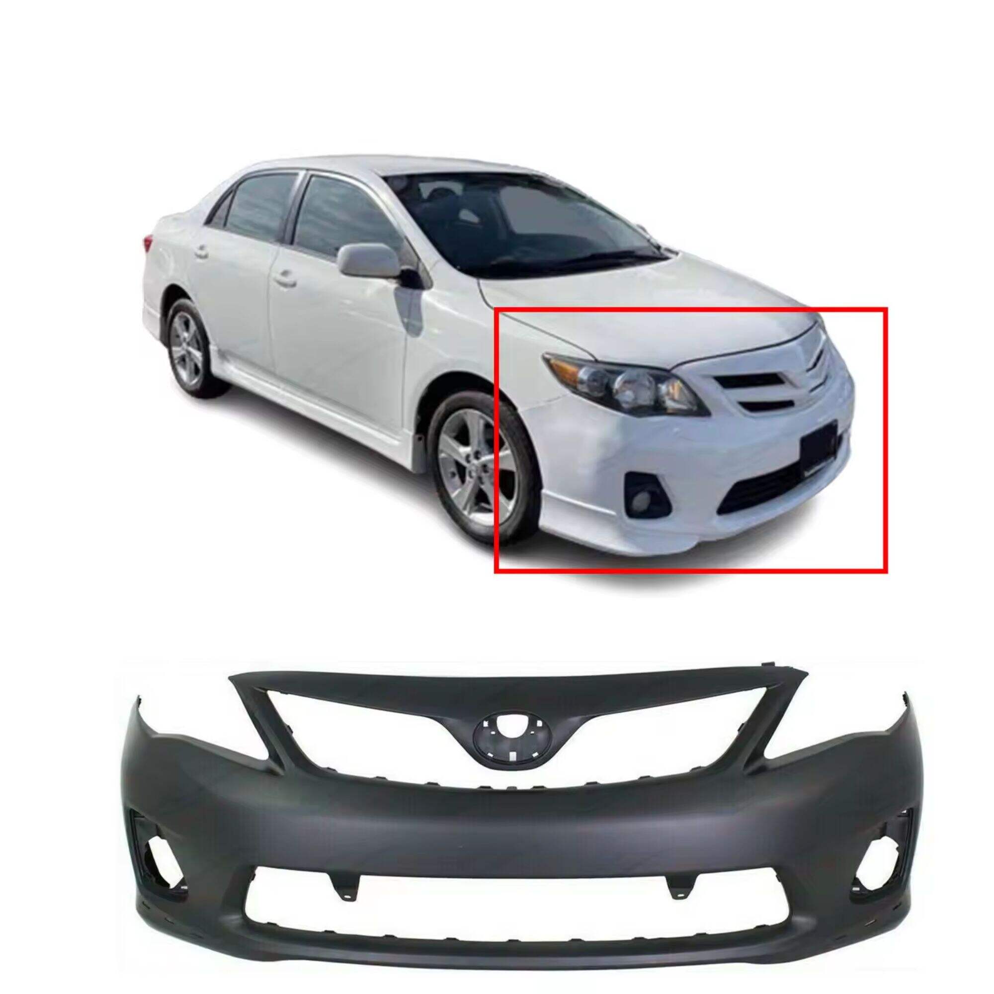 Car radiator frame: small accessory, big effect! How much do you know