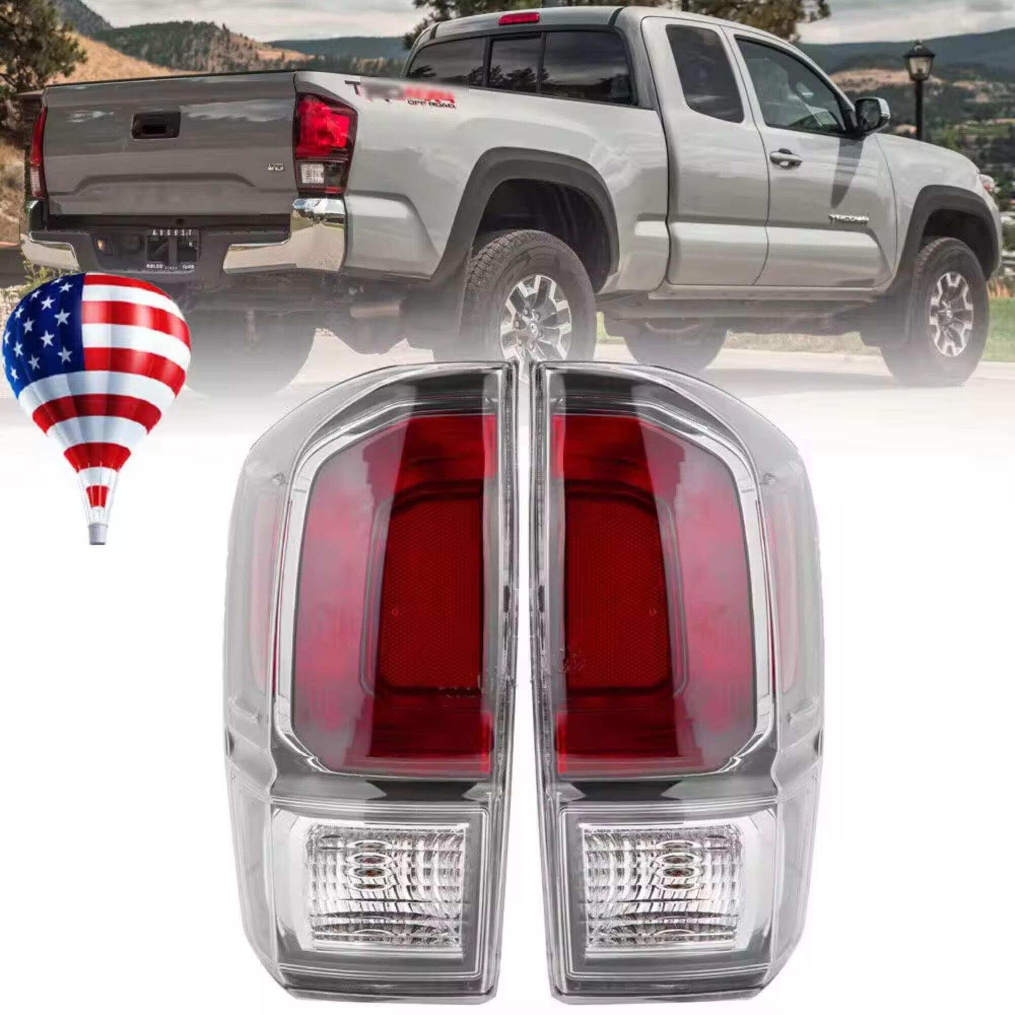 car spare parts halogen taillamp rear brake tail lights for TOYOTA tacoma 2019 2020 2021 2022 2023