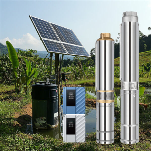 Installation rapide des pompes de puits à courant continu (DC)