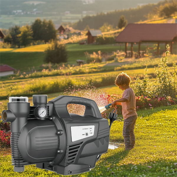 Verbesserte Wasserflussrate und -druck mit automatischem Pumpsystem