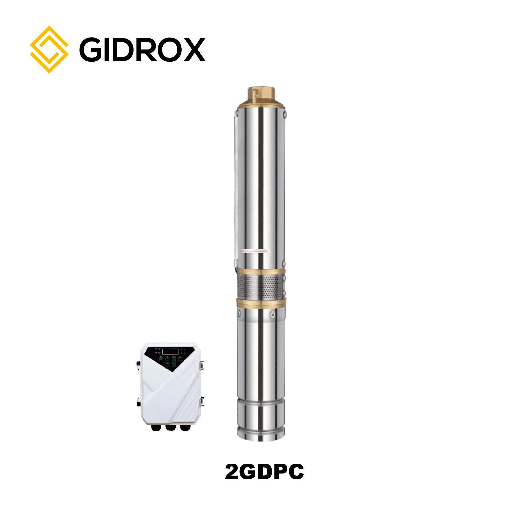 GIDROX DC SOLAR BOREHOLE PUMP-2GDPC