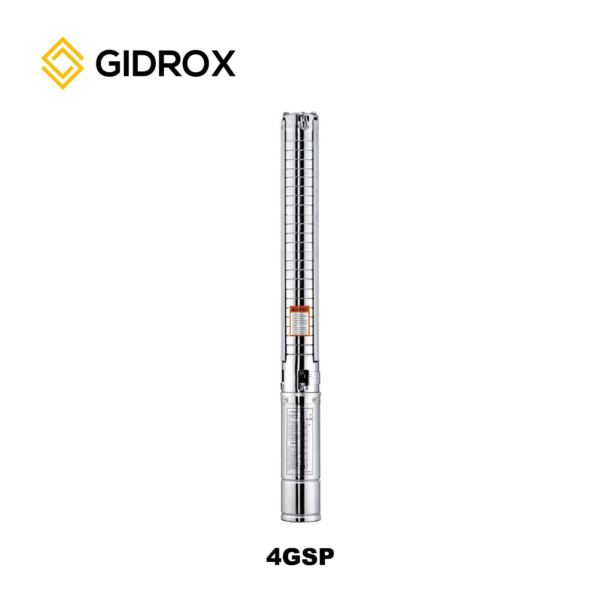 GIDROX SUBMERSIBLE BOREHOLE PUMP-4GSP