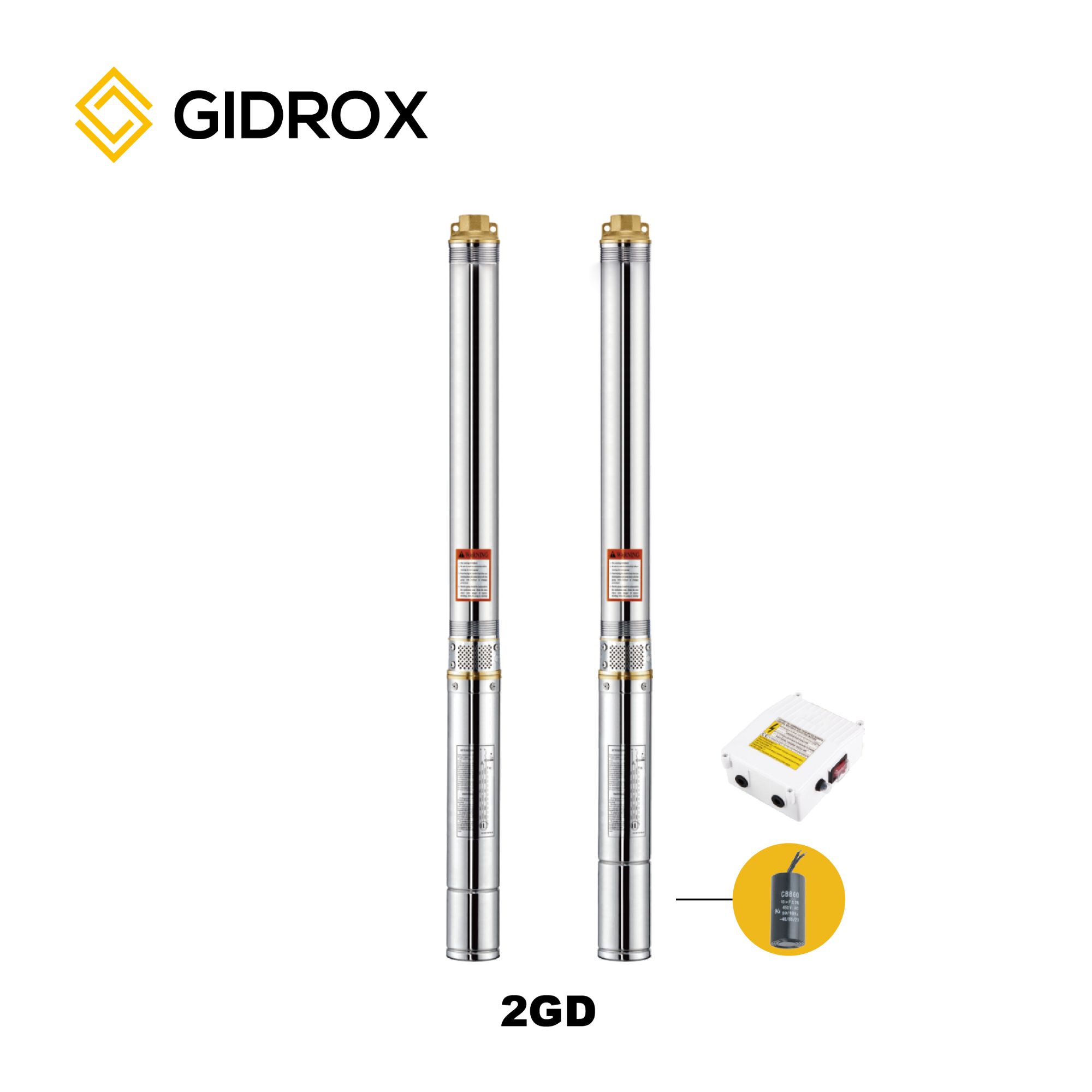 POMPA BOREHOLE SUBMERSIBLE GIDROX-2GD