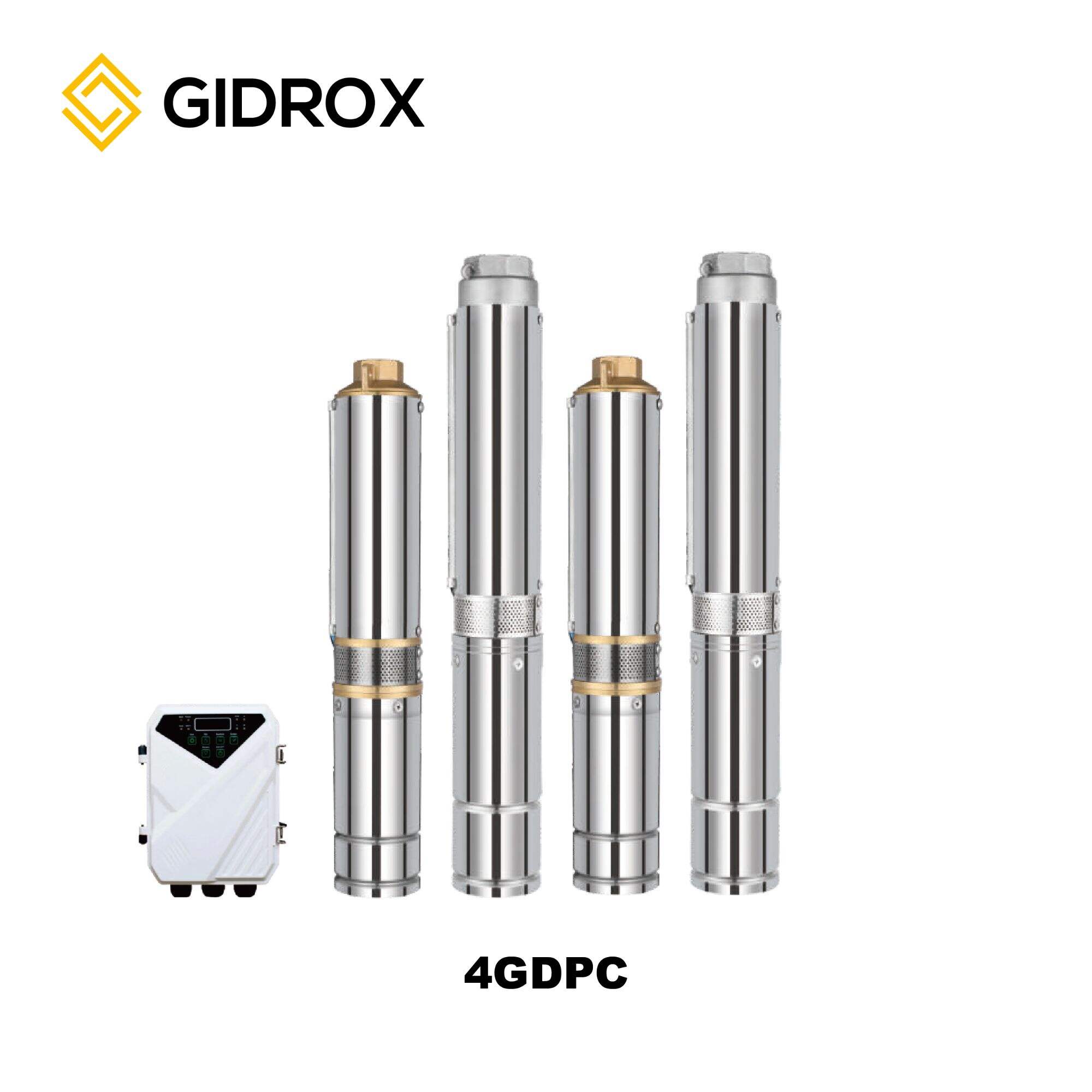 GIDROX DC SOLAR BOREHOLE PUMP-4GDPC