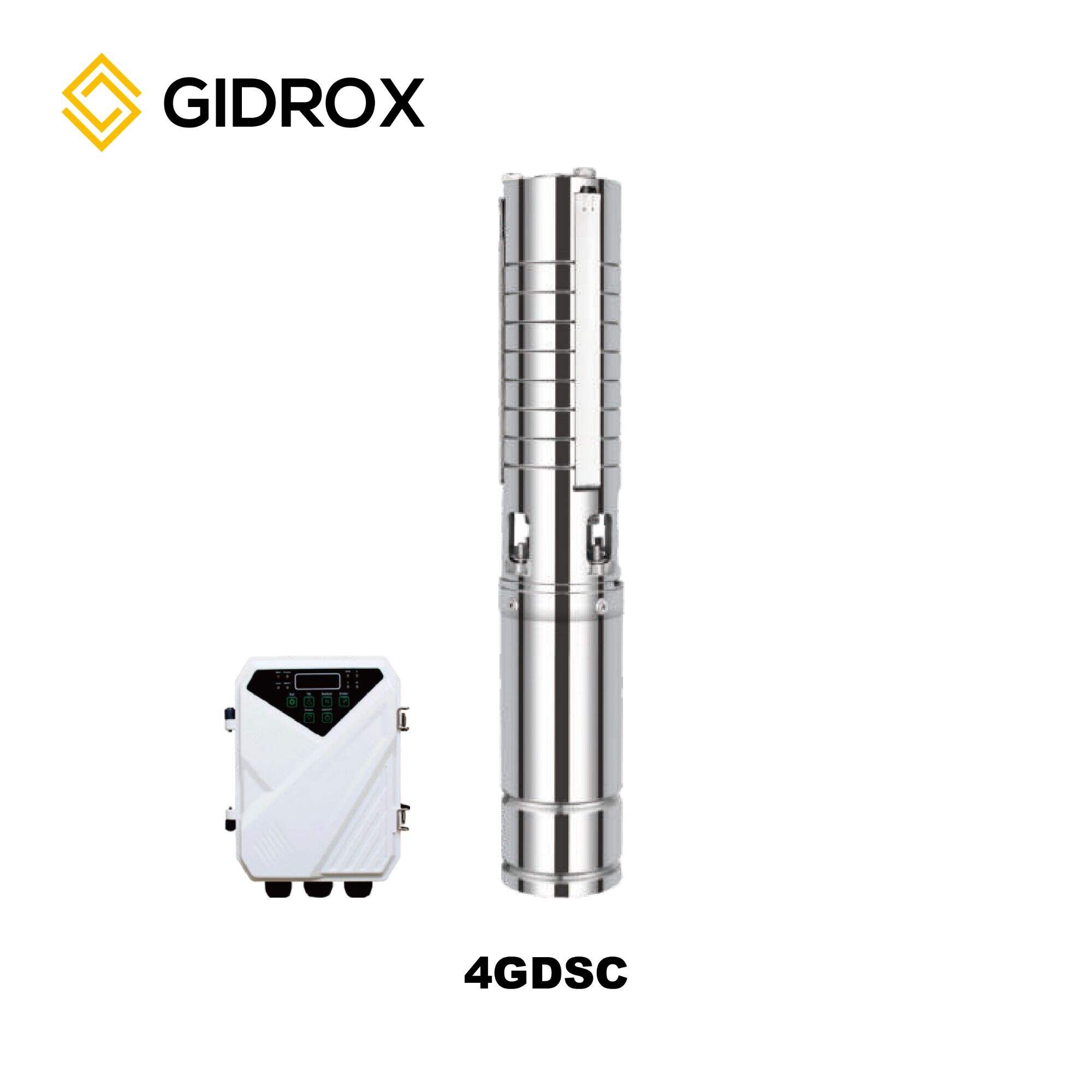 GIDROX DC SOLAR BOREHOLE PUMP-4GDSC