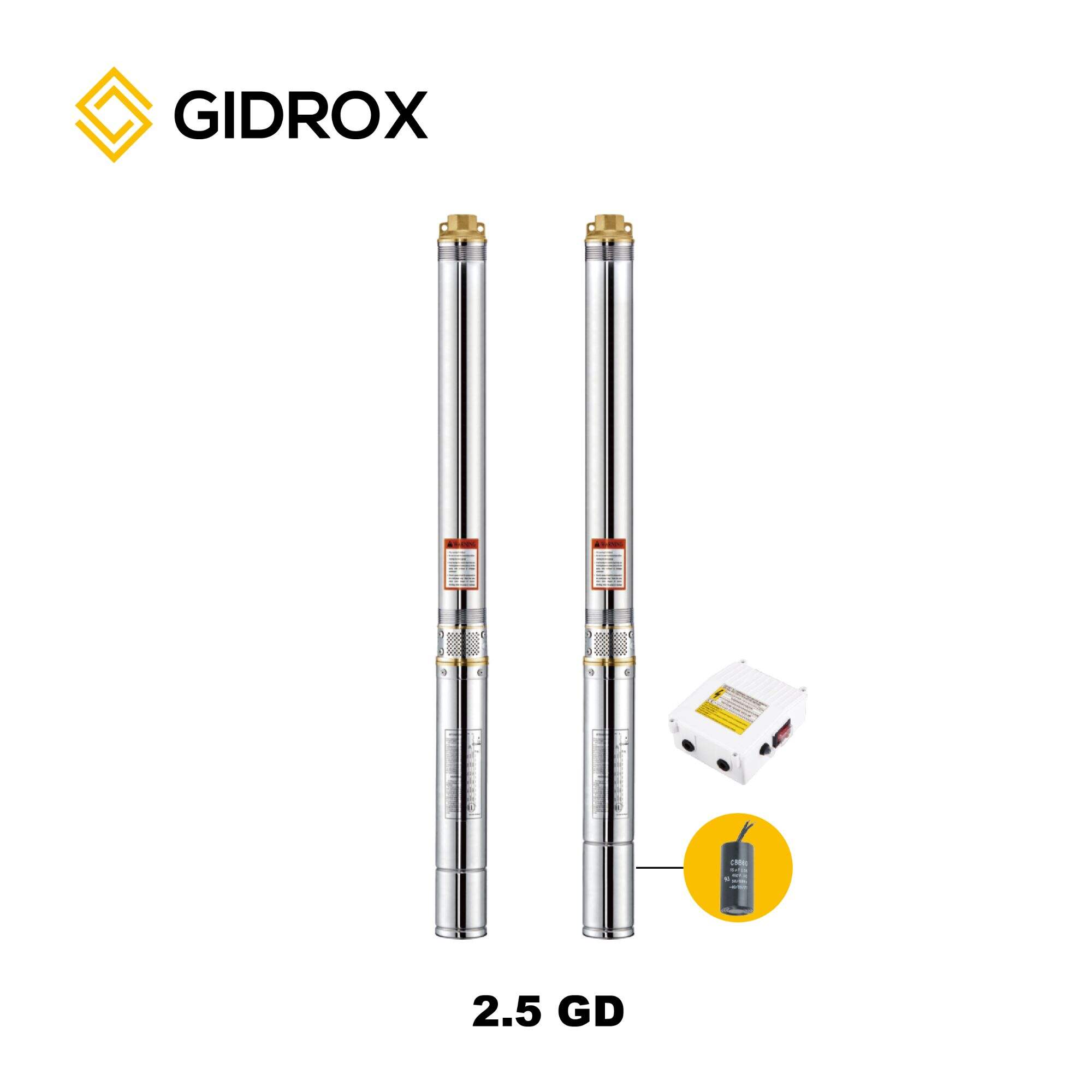 POMPA BOREHOLE SUBMERSIBLE GIDROX-2.5GD