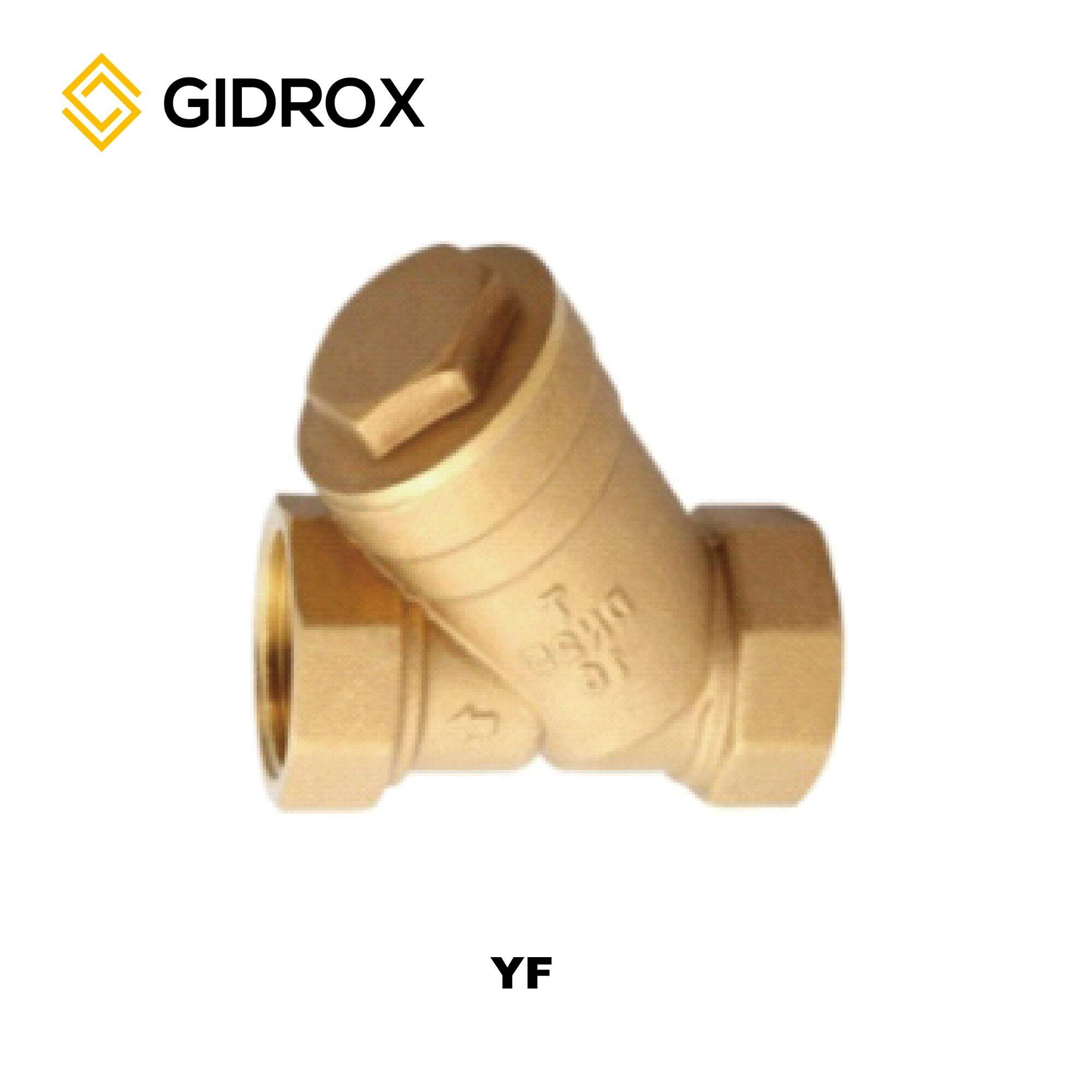 GIDROX BRASS STRAINER VALVE-YF