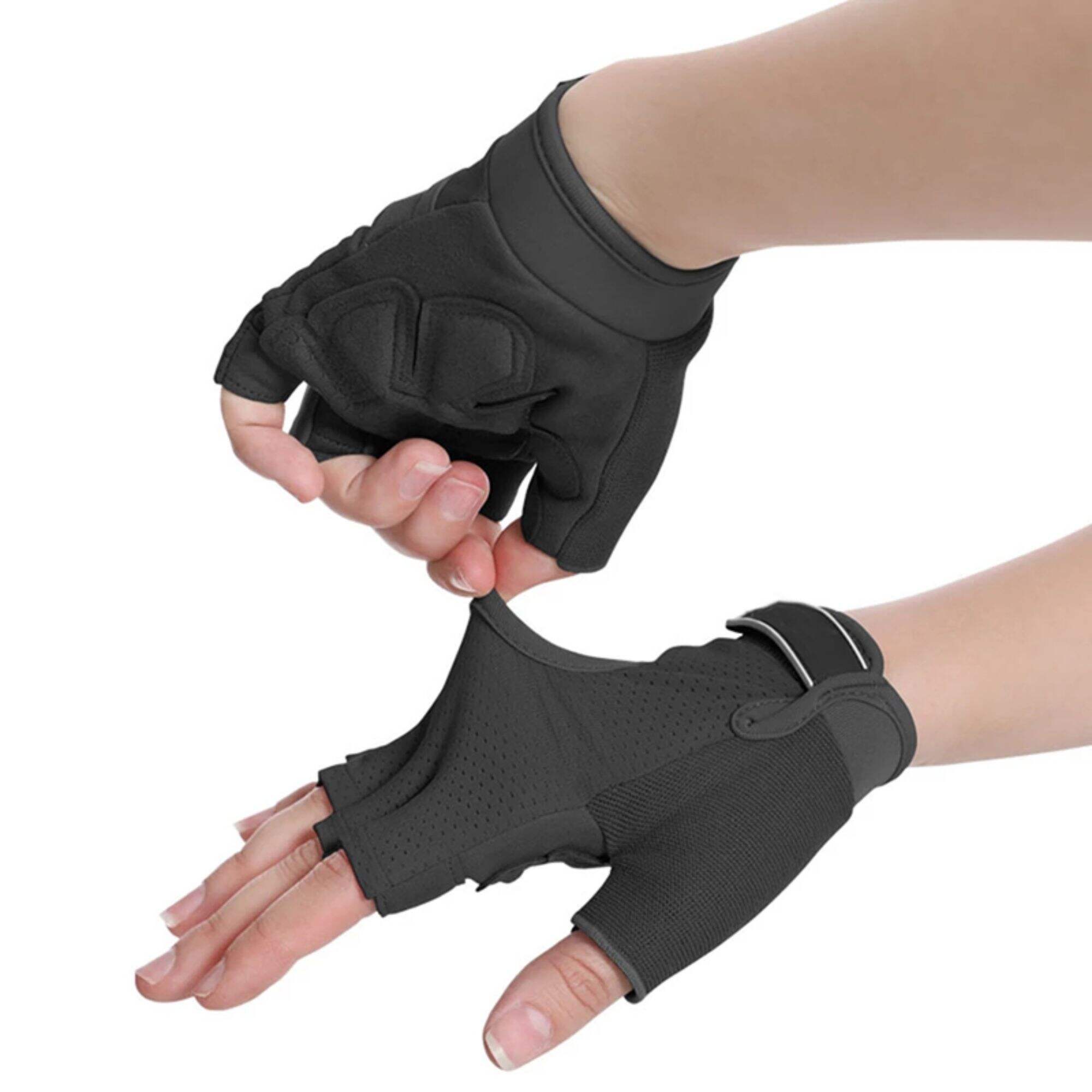 HS-119 Half Finger Breathable Weightlifting Fitness Gloves