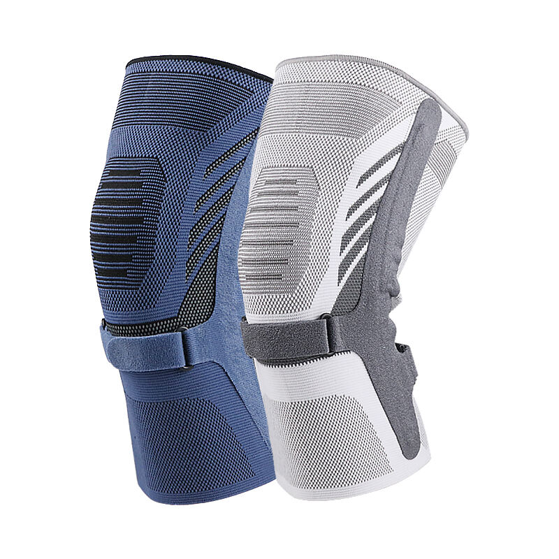 8105 Nylon and spandex knitting compression knee sleeve for sports
