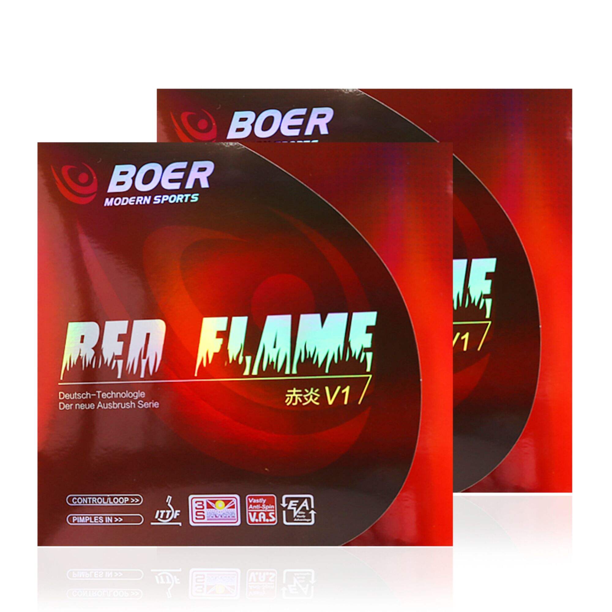 RF-Rubber Professional Red Black Table Tennis Rubber