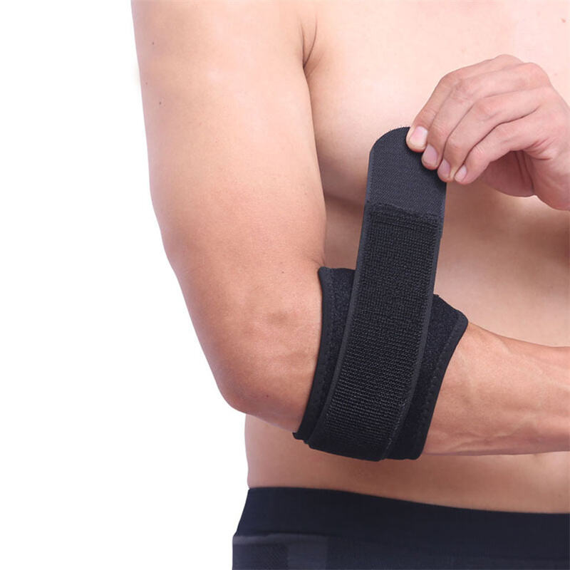 7947 Adjustable Elbow Strap Arm Brace With Compression Pad For Tennis