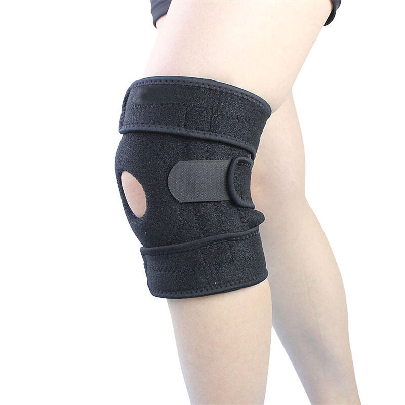 7912 Neoprene anti-slip adjustable knee brace for sports