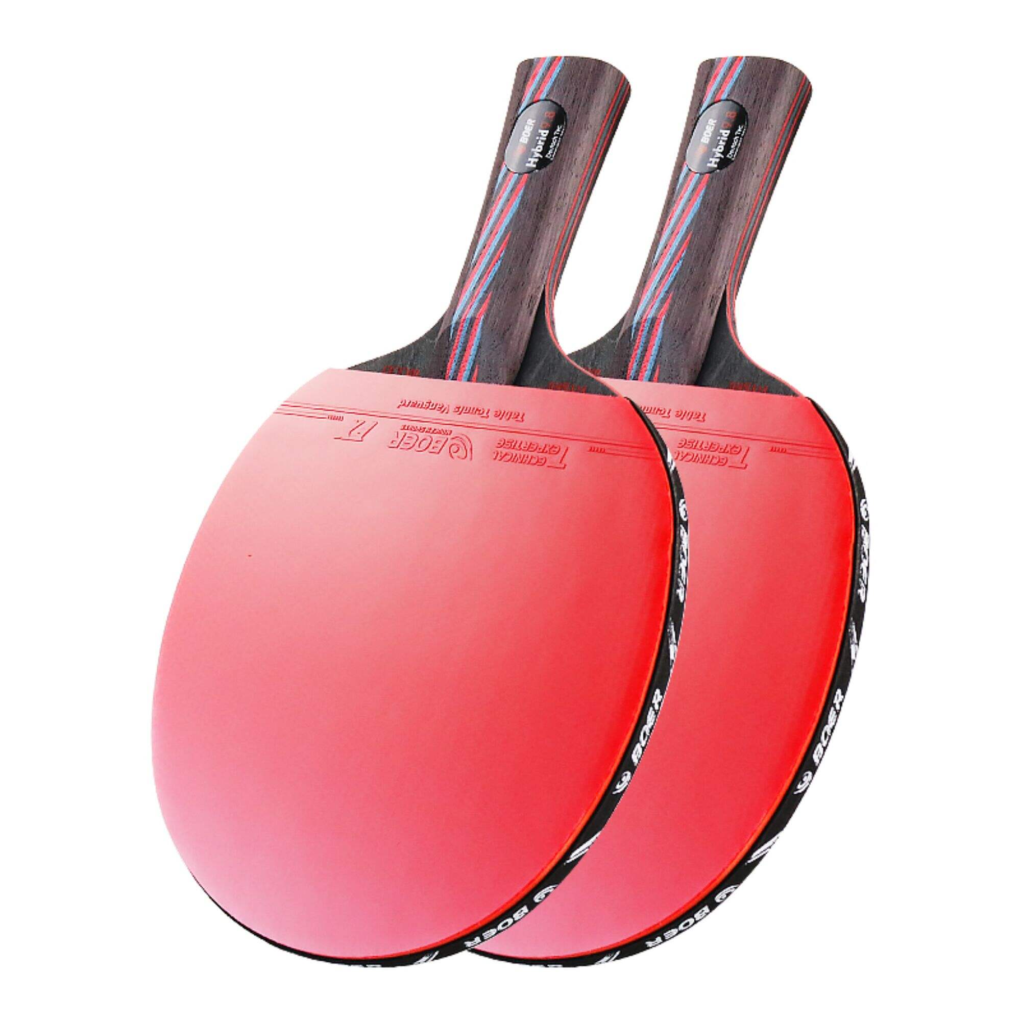 Boer S6-FX Series High-grade Table Tennis Rakcet/Bat/Paddle