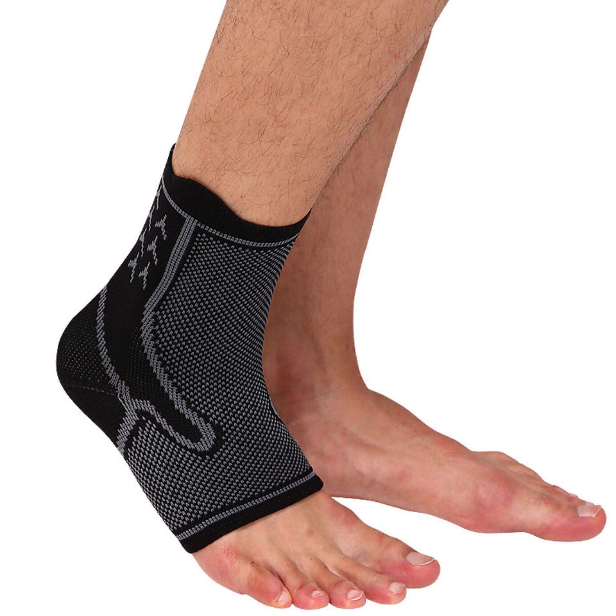 7136 Plantar Fasc11tis Seamless Elastic Compression Foot Sleeve Ankle Support 