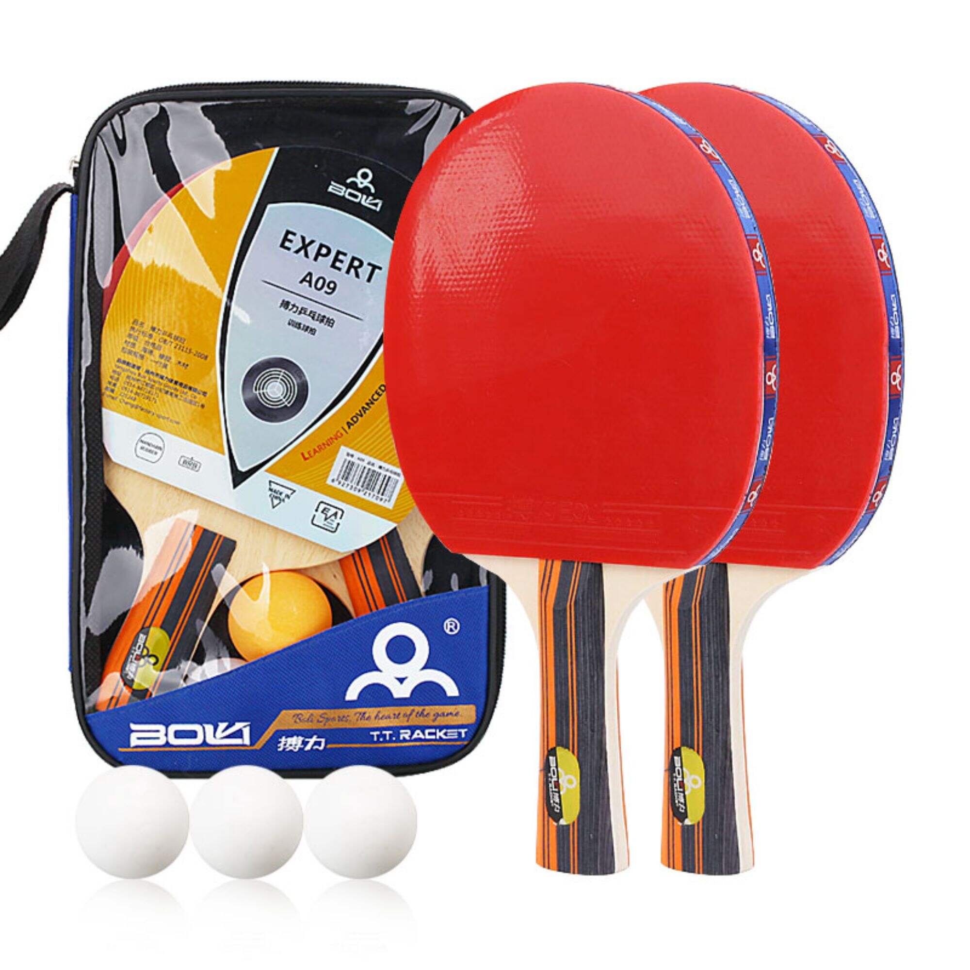 A09 Boli Promotional Table Tennis Bats Racket Set