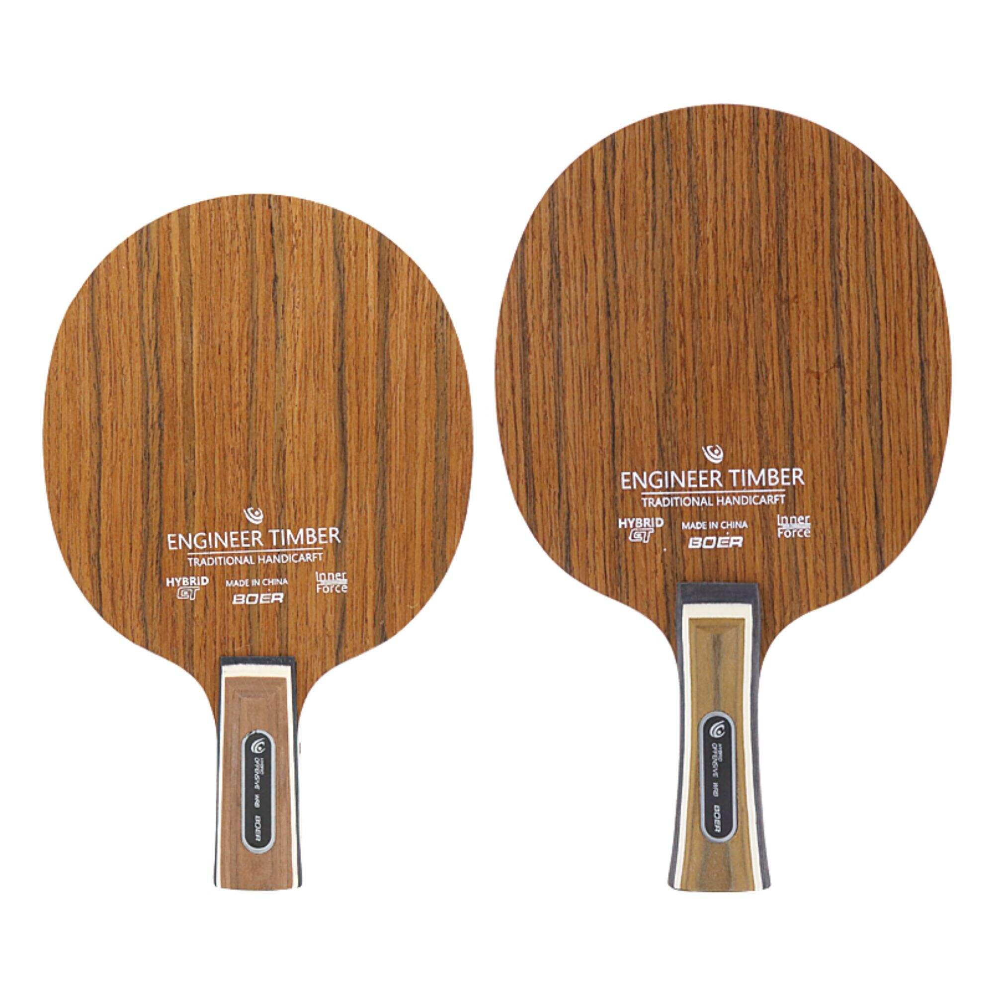 Boer KJ-YT Technological Yellow Sandal Wood Table Tennis Blade