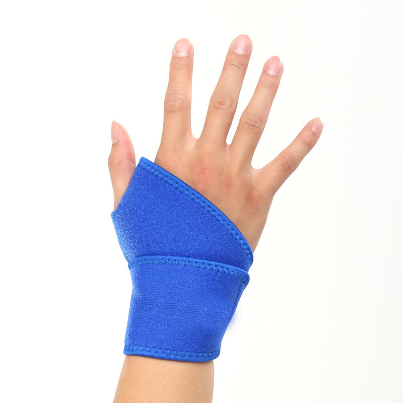 7937 Adjustable Wrist Straps Gym Fitness Wrist Wraps With Thumb Hole