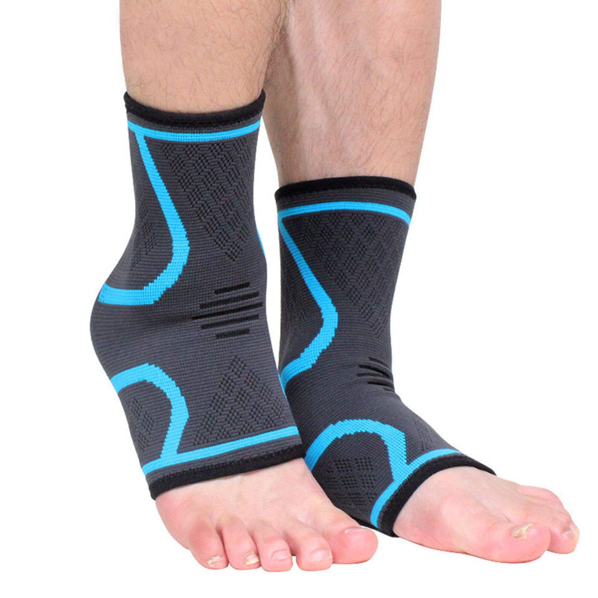 7132 Nylon Ankle Support Foot Compression Sleeves Socks For Joint Pain