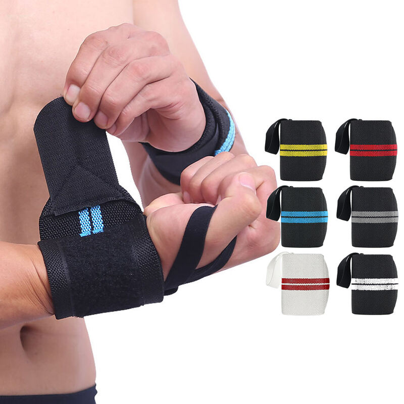 1538 Fitness Safety Power Lifting Straps Weightlifting Sublimation Wrist Wraps
