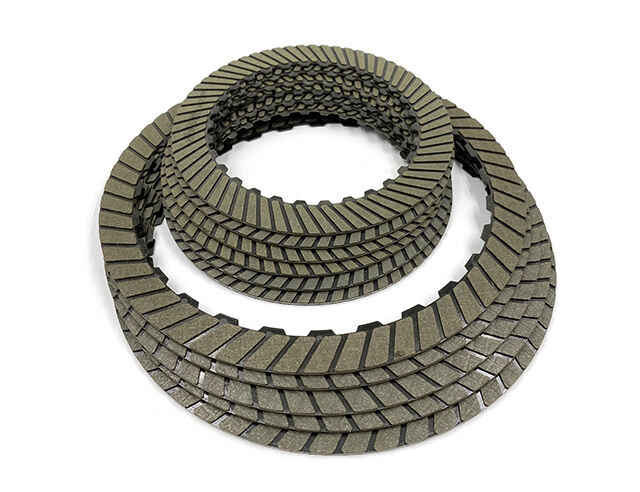 Automatic transmission friction plate package manufacture