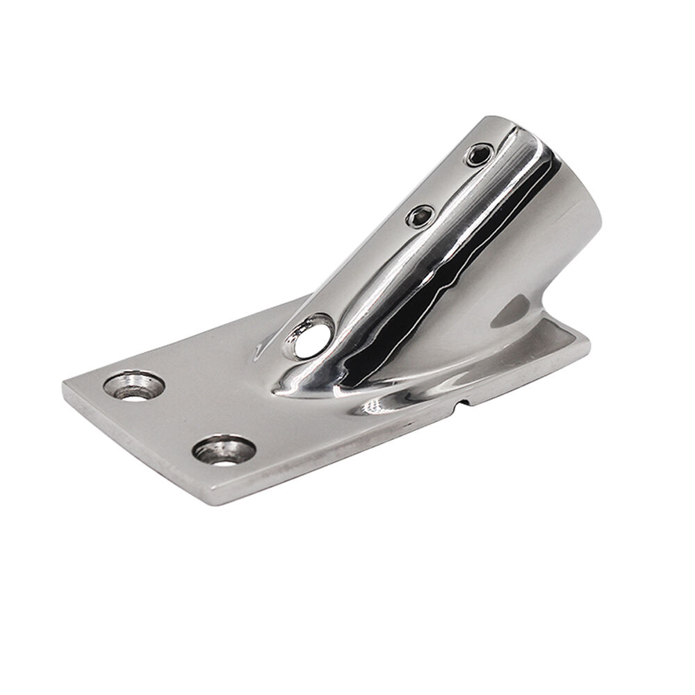 316 Stainless Steel 30° Handrail Rectangular Base