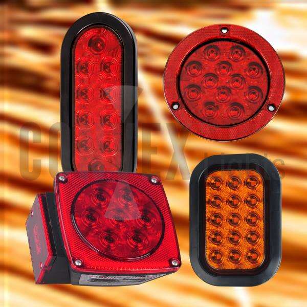 How to Use the 6 Oval LED Stop Turn Tail Light?