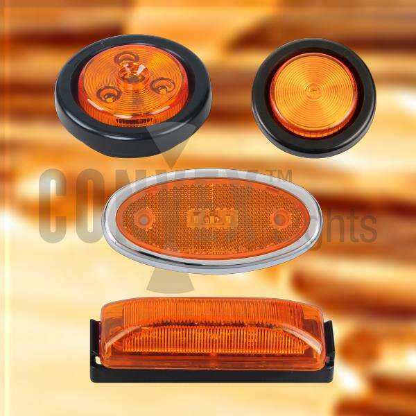 Innovation in 3 4 Led Marker Lights Amber