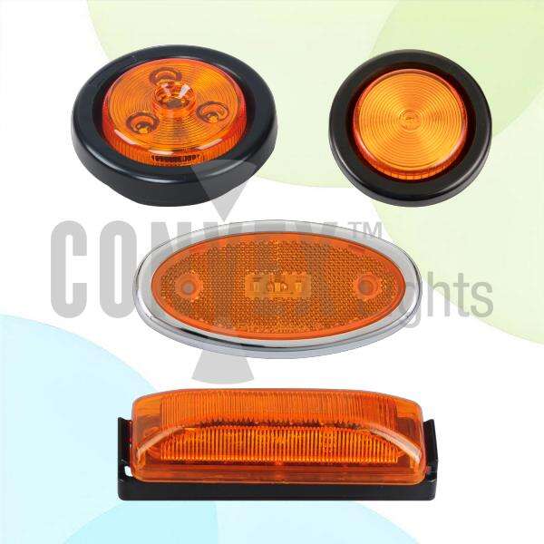 With LED Marker Clearance Light