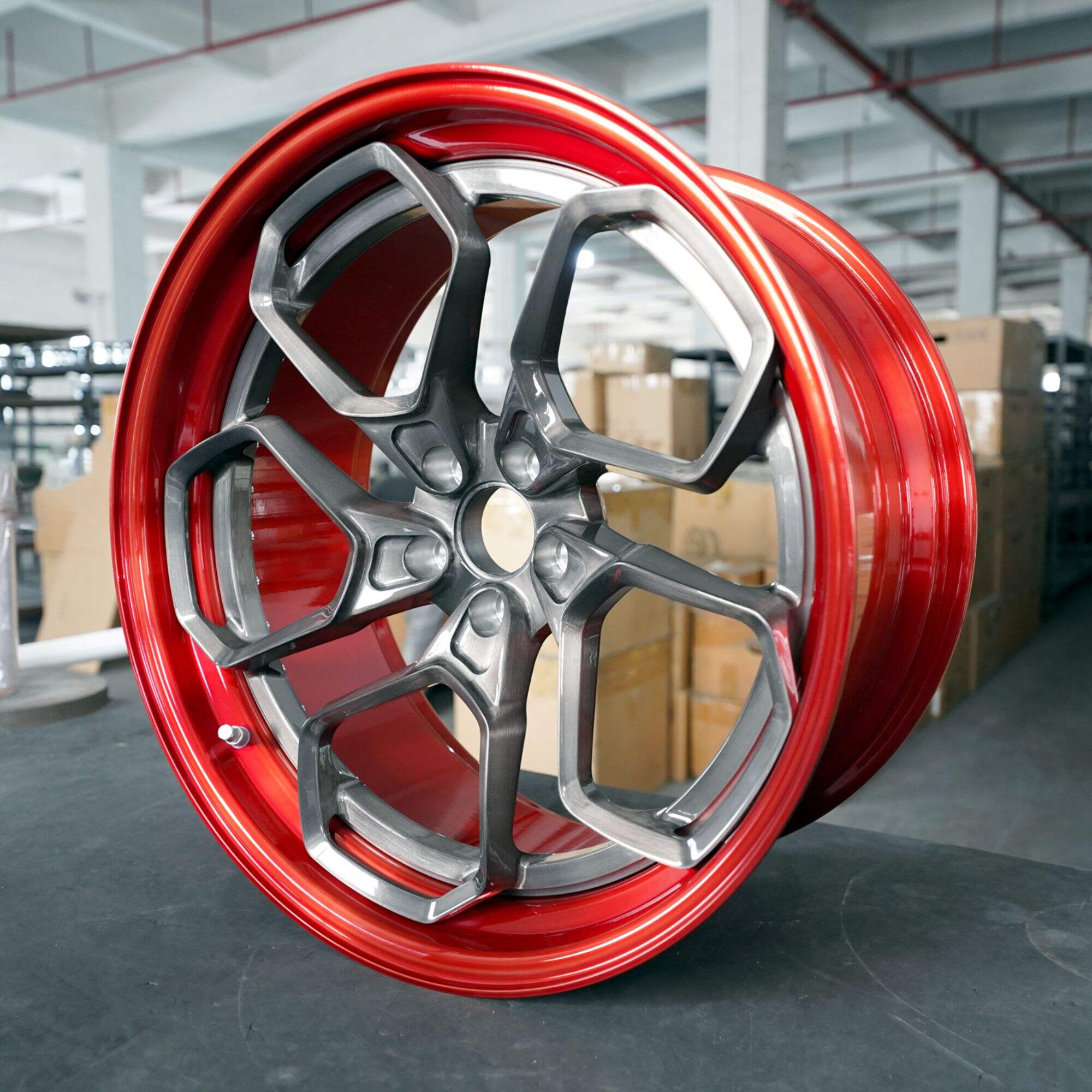 2 Piece Forged Wheels with Flange