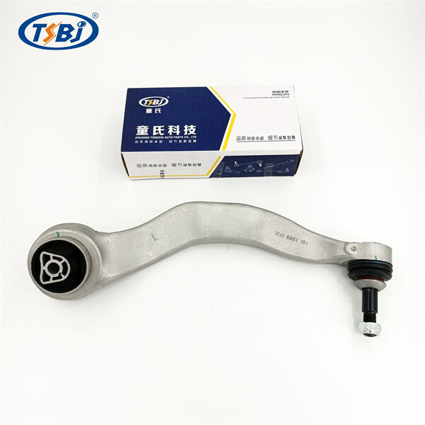 العلامات الشائعة للتآكل على ذراع التحكم السفلي الأمامي مع مفصل الكرة