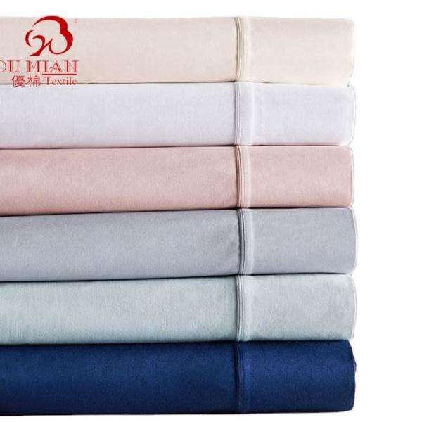 YOUMIAN Luxury Cool Bamboo Fibre Fabric Bed Sheet Set