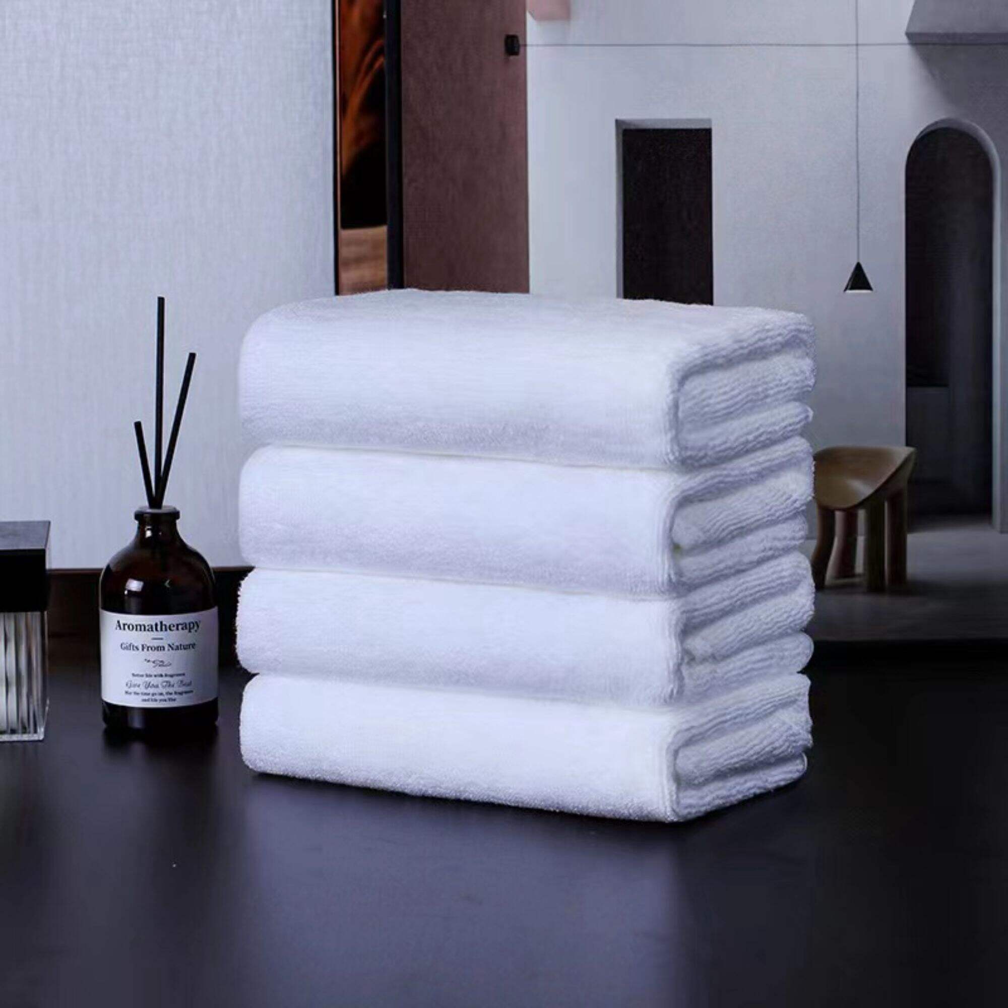 YOUMIAN Hotel fournit un nouvel ensemble de trois pièces de serviettes de bain carrées pour adultes