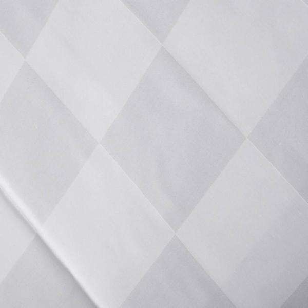 YOUMIAN 330TC double weft extra wide big check cotton hotel bedding satin fabric