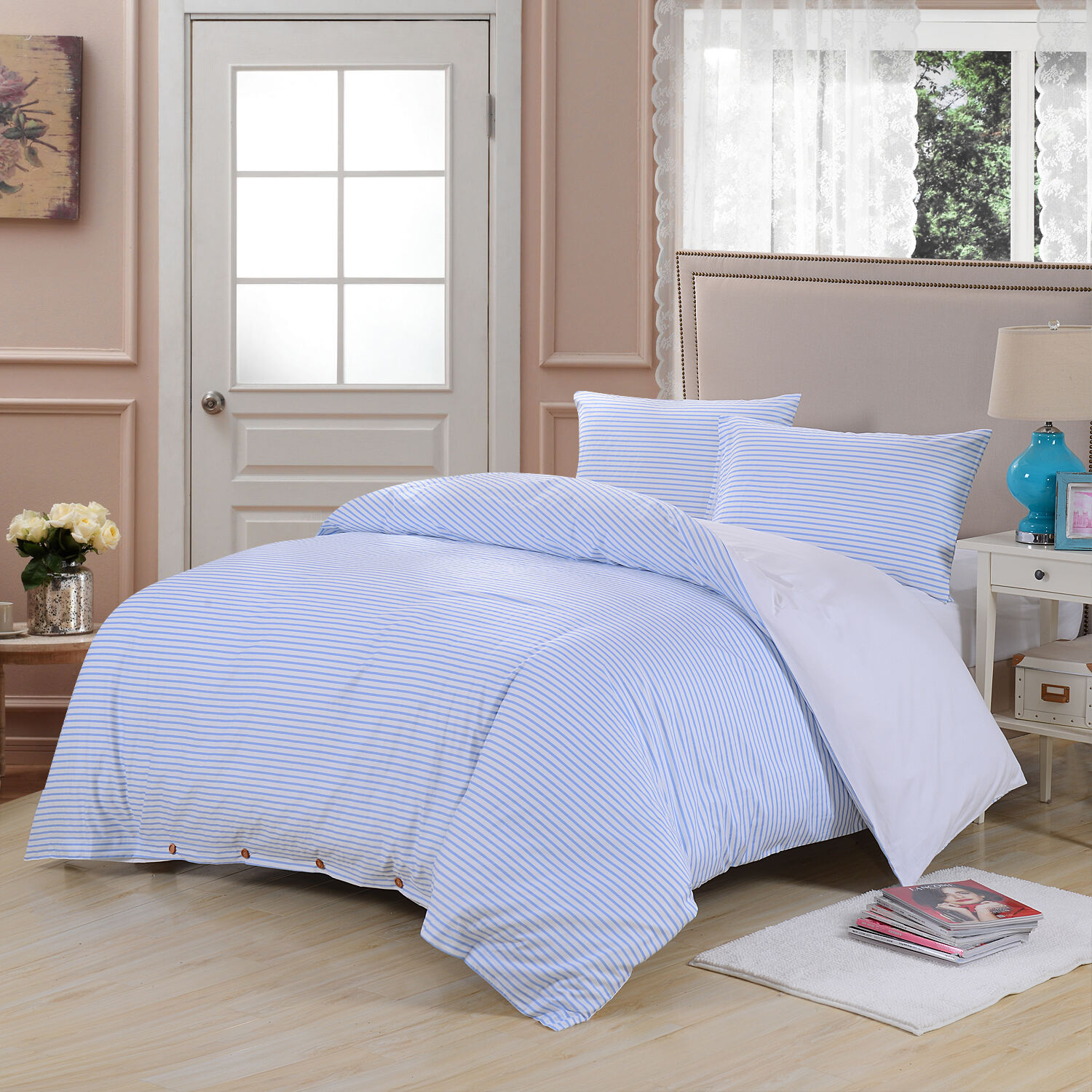 استمتع بنعومة وأناقة مجموعة اللحاف Grand Linen