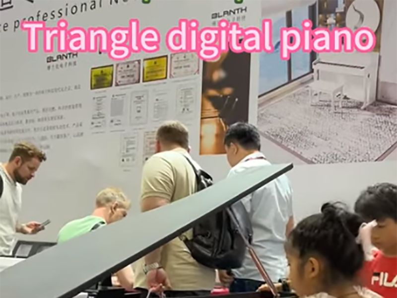 BLANTH digital piano performance video at Guangzhou Music Exhibition