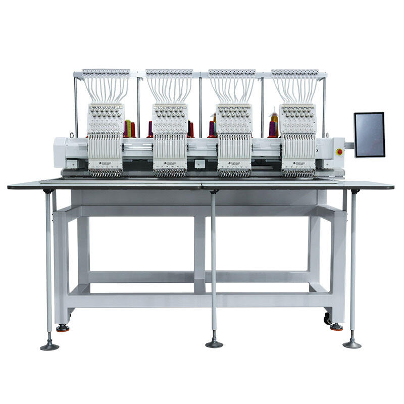 Four Heads  Commercial Embroidery Machine