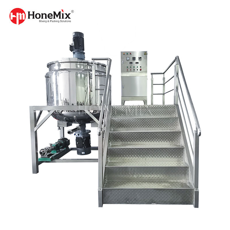 Liquid Machine Homogenizer for Producing Shampoo Show Gel Making Machine