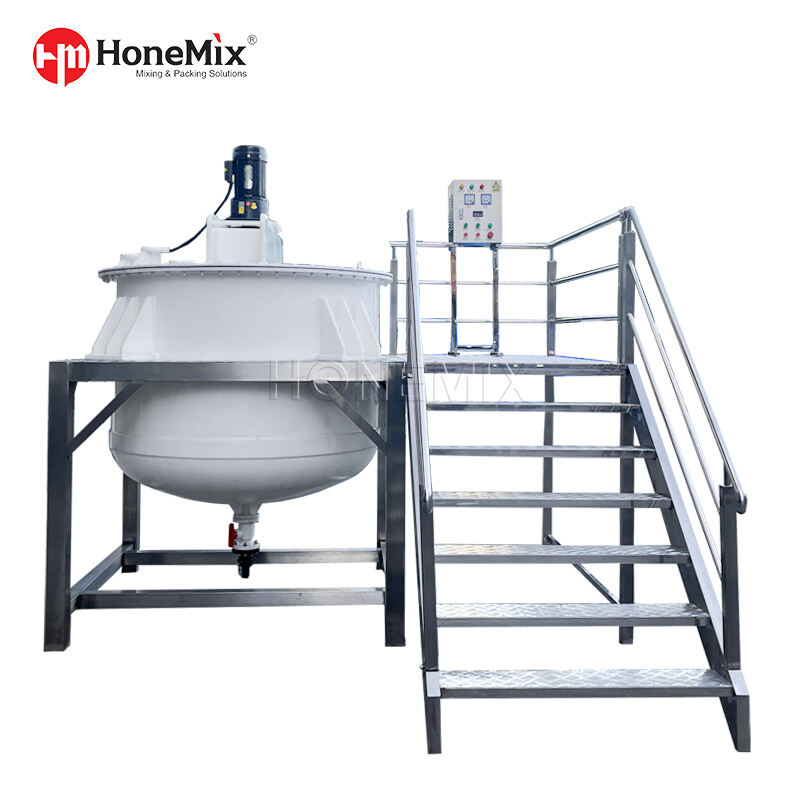 Strong Acid Product Mixing Machine PP Plastic Toilet Cleaning Making Equipment