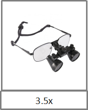 MICARE A0 TTL Loupes 2.5x 3x 3.5x 40mm Χειρουργικά μέσα από το φακό Loupes Led Magnifier Μεγεθυντικά γυαλιά Οδοντικά γυαλιά κατασκευή