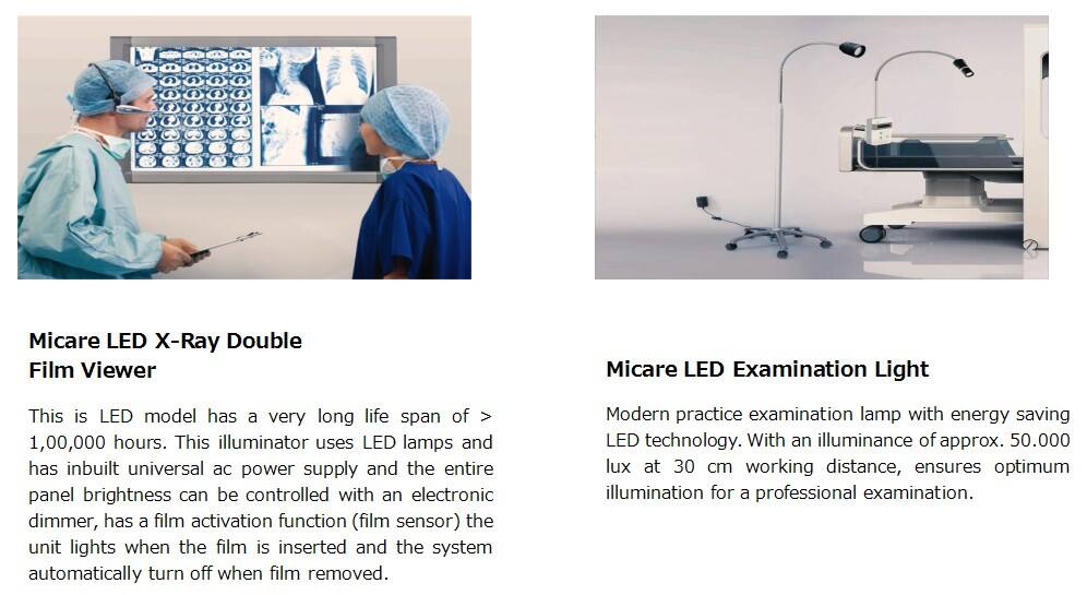 Bezdrôtové predné svetlomety MICARE JD2900-ME 100000Lux Led Medical Detaily čelovky