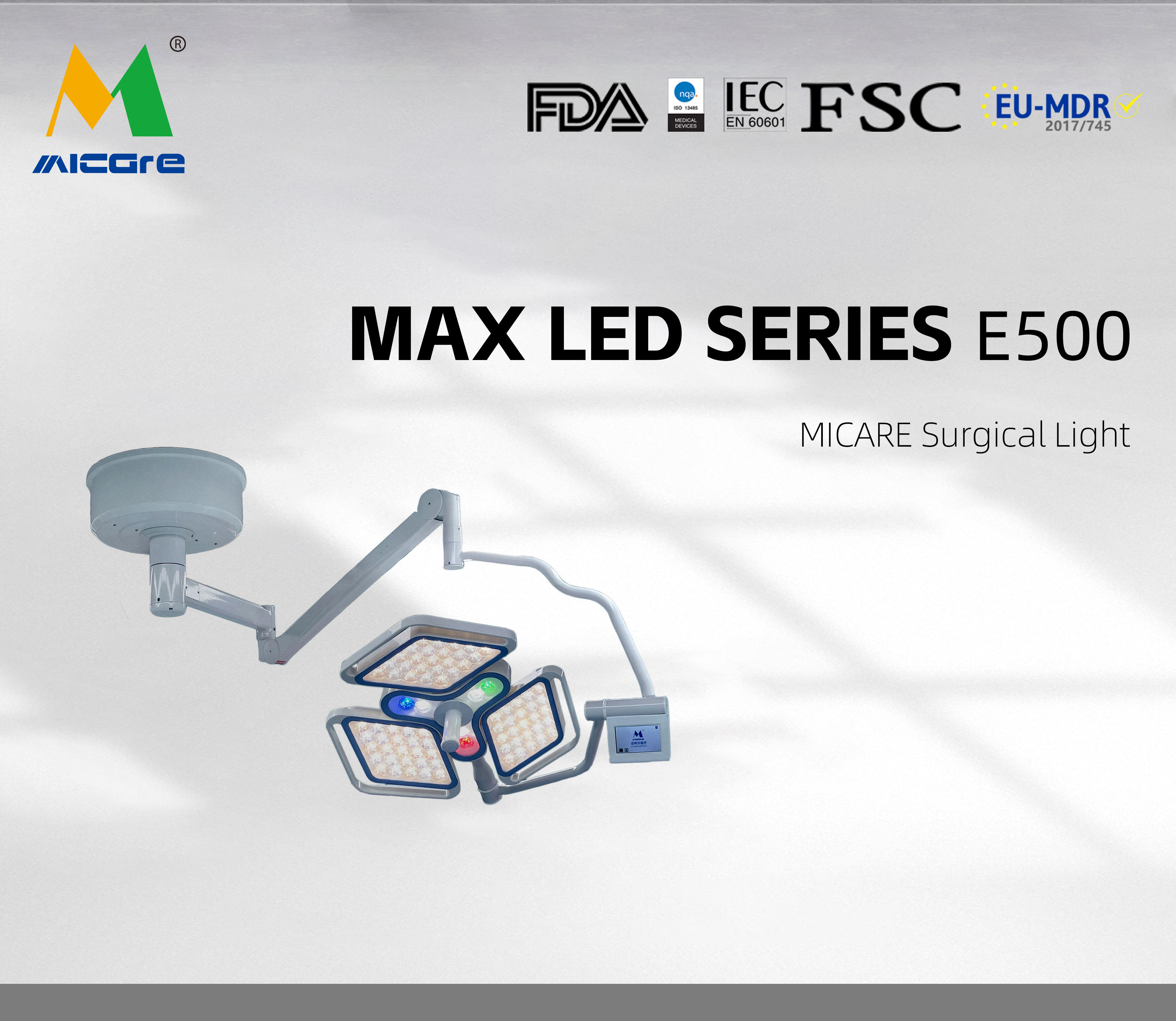 MICARE MAX LED E500 operating light Shadowless lamp manufacture