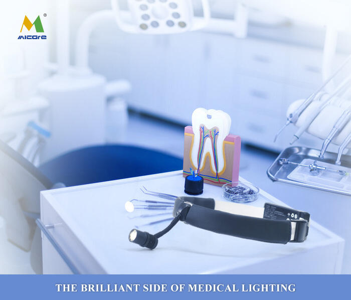 MICARE MA-JD2900 Strong Light 15W Wireless Dental LED Head Light Portable Operation ENT Headlight supplier